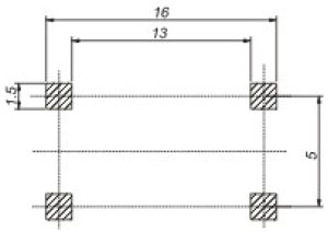 轻触开关RTS(M)(A)(T)(G)(P)-2结构图